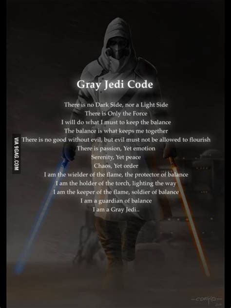 star wars grey jedi code